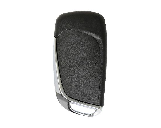 Peugeot Flip Remote Key Shell Chrome 2 Button| Emirates Keys