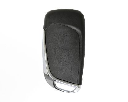 Peugeot Flip Remote Key Shell Chrome without | Emirates Keys