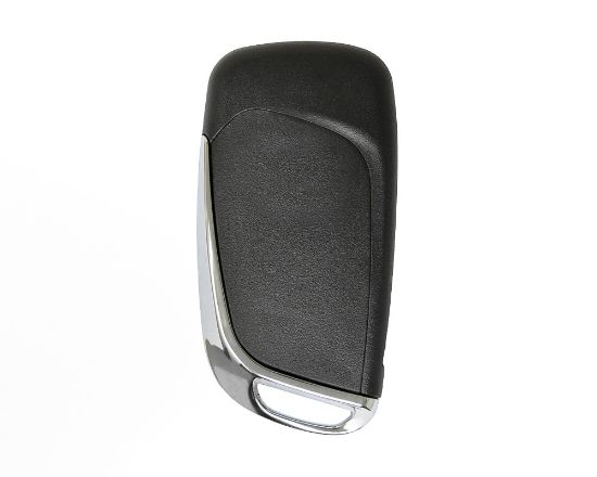 Peugeot Flip Remote Key Shell Chrome without | Emirates Keys