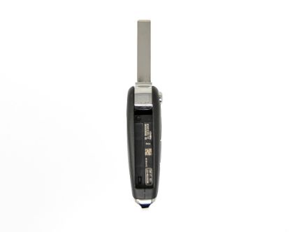 Picture of Peugeot Flip Remote Key Shell 2 Button Chrome without Battery Holder Modified