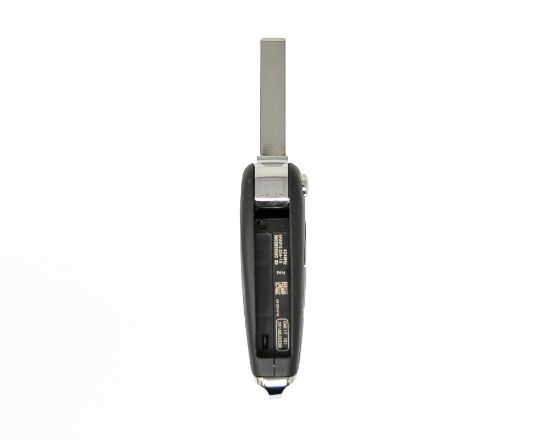 Picture of Peugeot Flip Remote Key Shell 2 Button Chrome without Battery Holder Modified