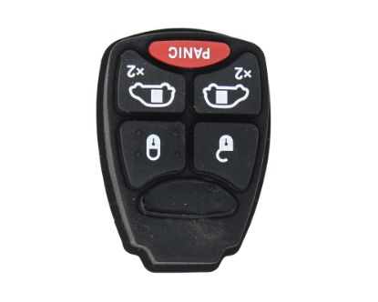 New Chrysler Jeep Dodge Remote Key Shell 5 Buttons 