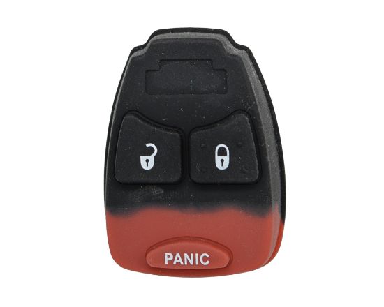 Chrysler + Jeep + Dodge Remote Shell 3 Button with key-MK3.COM And a lot of Emirates Keys-Remote Shell