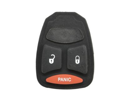 Chrysler+Jeep+Dodge Remote Shell 3 Button with key-MK3.COM And a lot of Emirates Keys-Remote Shell