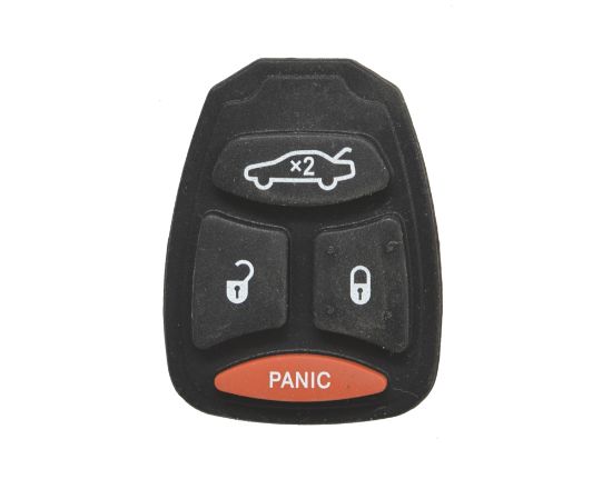 New Aftermarket Chrysler Jeep Dodge Remote Key Shell 4 Big Buttons