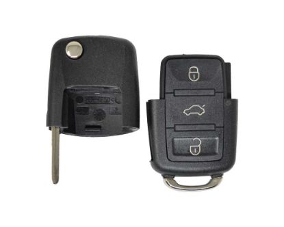 Volkswagen VW Remote Key shell 3 Buttons High Quality, Mk3 Remote Key Cover, Key Fob Shells Replacement At Low Prices.