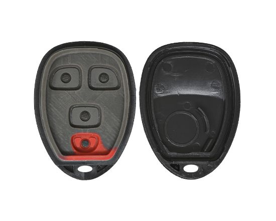 NEW Chevrolet GMC 2008 Remote Key Shell 4 Buttons Sedan Trunk Type with Battery Holder