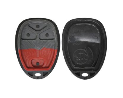 NEW Chevrolet GMC 2008 Remote Key Shell 4 Button Start Button Type with Battery Holder