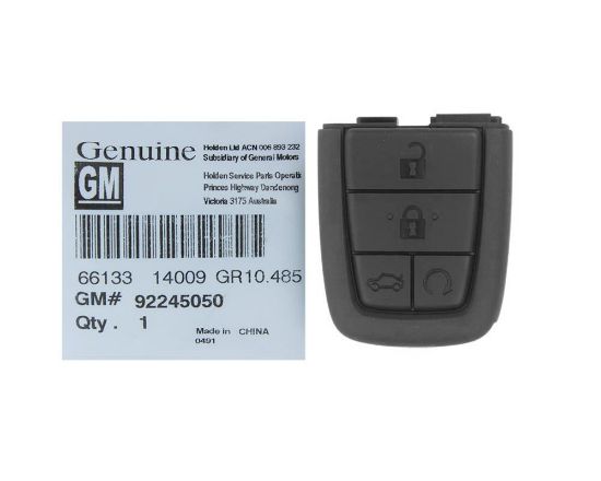 Chevrolet Caprice Lumina Genuine Remote Rubber 4 Buttons 92245050, Emirates Keys Remote key cover, Key fob shells replacement at Low Prices