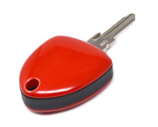 High Quality Ferrari Remote Key Shell 1 Buttons Non-Flip Red - Car remote key cover, Key fob shells replacement at Low Prices Side  | MK3