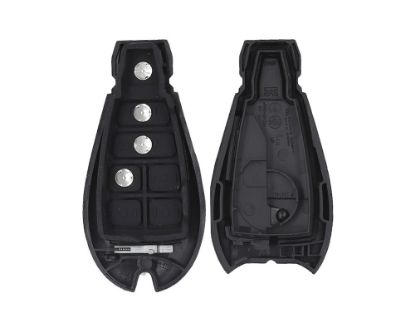 NEW Jeep Cherokee 2014-2020 Fobik Remote Key Shell 4 Buttons Original Plastic Aftermarket Rubber 