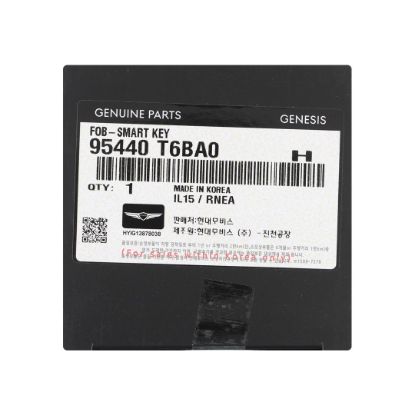 New Genesis GV80 Genuine / OEM Smart Remote Key 4+1 Buttons 433MHz OEM Part Number: 95440-T6BA0 , 95440T6BA0 | Emirates Keys