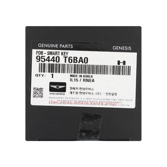 New Genesis GV80 Genuine / OEM Smart Remote Key 4+1 Buttons 433MHz OEM Part Number: 95440-T6BA0 , 95440T6BA0 | Emirates Keys