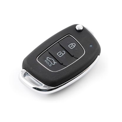 New Hyundai Grand I10 2024 Genuine / OEM Flip Remote 3 Buttons 433MHz OEM Part Number: 95430-K6700 , 95430K6700 | Emirates Keys