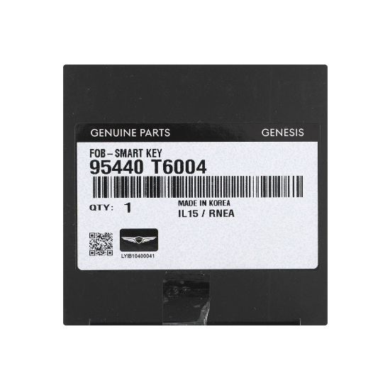 New Hyundai Genesis GV80 2023 Genuine / OEM Smart Remote Key 4 Buttons 433MHz OEM Part Number: 95440-T6004 , 95440T6004 | Emirates Keys