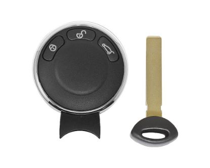 High Quality Mini Cooper Smart Remote Key Shell 3 Buttons, Emirates Keys Remote key cover, Key fob shells replacement at Low Prices.