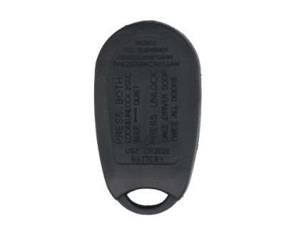 Nissan Sunny Remote Key Shell 2004 4 Buttons| Emirates Keys