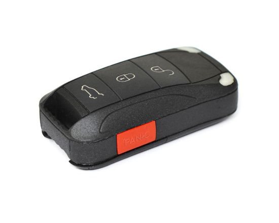 Porsche Flip Remote Key Shell 3 Button with slid panic-mk3.com- And a lot of Emirates Keys -Remote Cover