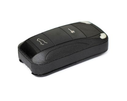 Porsche Flip Remote Key Shell 2 Button-mk3.com-remote cover