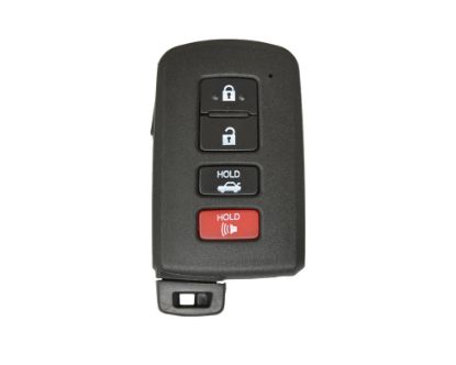 Toyota Camry Hybrid Avalon Corolla Highlander RAV4 2012-2017 Smart Remote Key Shell 3+1 Button