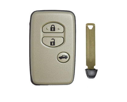 New Aftermarket Toyota Prado Smart Key Remote Shell 3 Button
