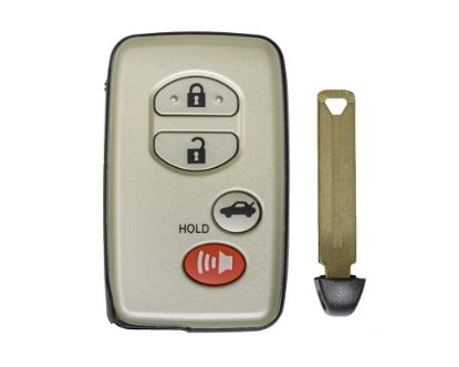 Toyota Smart Key Shell 4 Button-MK3.COM And a lot of Emirates Keys-Key Shell-Key Coverkeys