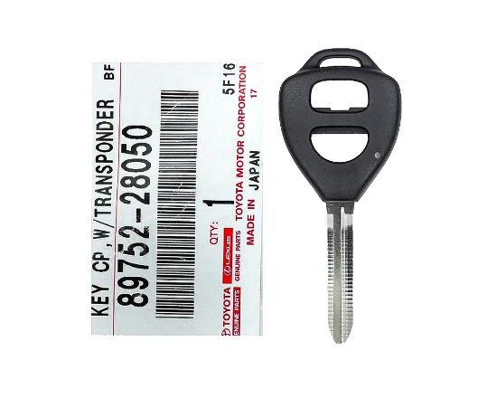 Toyota Yaris Genuine Remote Shell 2006 4D 89752-28050 And a lot of Emirates Keys-Remote Shell