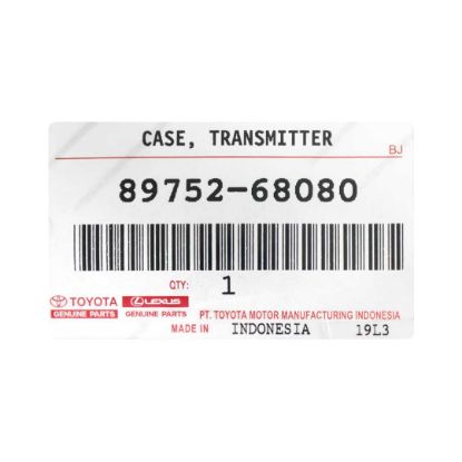 New Brand Toyota Yaris 2014 Guniune-OEM Remote Key Shell 2 Buttons  89752-68080-6032 | Emirates Keys