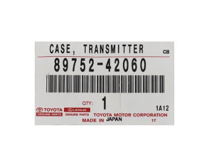 New Toyota Land Cruiser Prado 2019 Remote Key Shell With H Transponder 3 Button 89752-42060