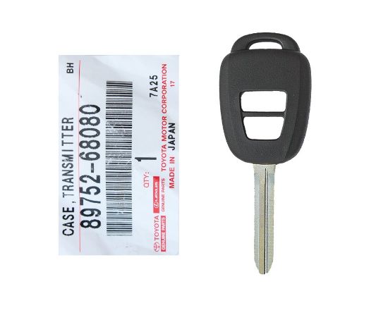 Toyota Yaris 2014 Genuine Remote Key Shell 2 Buttons 89752-68080 8975268080