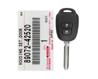 Toyota Rav4 Genuine Remote Shell 2016 with Transponder H 89072-42520-MK3.COM And a lot of Emirates-Toyota 