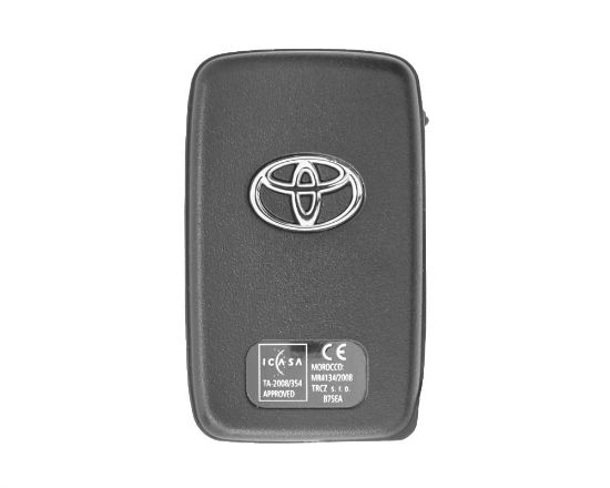 New Toyota Avensis 2012-2015 Genuine/OEM Smart Key Remote 3 Buttons 433MHz 89904-05040 8990405040 / FCCID: B75EA | Emirates Keys