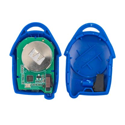New Aftermarket  Ford Blue Remote Key 3 Buttons 433MHz Transponder ID: Texas Crypto TX/CR 4D 63/6F - Compatible Part Number: 1499172 / 1721051  | Emirates Keys