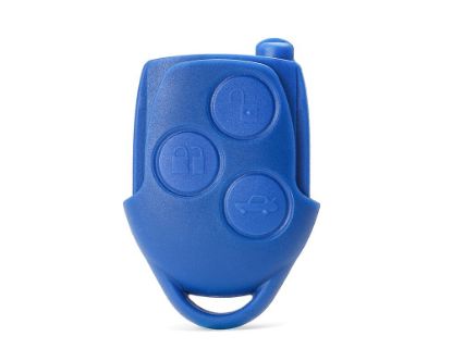 New Aftermarket  Ford Blue Remote Key 3 Buttons 433MHz Transponder ID: Texas Crypto TX/CR 4D 63/6F - Compatible Part Number: 1499172 / 1721051  | Emirates Keys