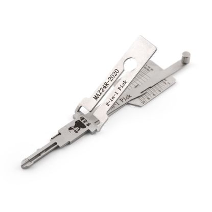Original Lishi MAZ24R-2020-AG With Cut-out for Concealed Door Cover 2-in-1 Pick & Decoder for MAZDA Lishi Tool | Emirates Keys