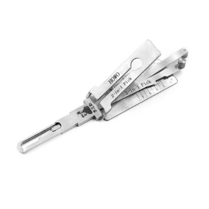 New Original Lishi HOWO-2-in-1 Decoder and Pick for Sinotruck Howo Heavy Truck High Security Keyway | Emirates Keys