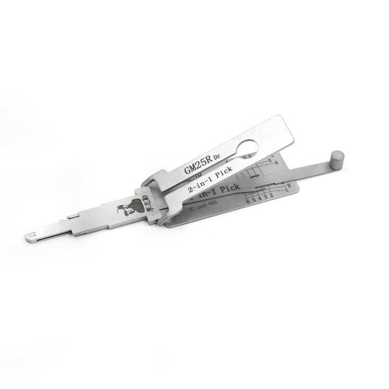 New Original Lishi GM25R / B87 / K1994 2-in-1 Decoder and Pick For Kenworth, Briggs & Stratton and GM Trucks | Emirates Keys