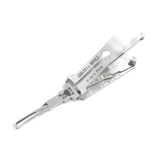 New Original Lishi Geely2 V. 2 Haval2 2-in-1 Decoder and Pick for Geely & HAVAL Kwikset Door | Emirates Keys
