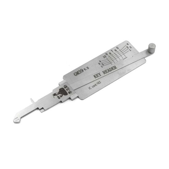 New Original Lishi GM39 V.5 2 in 1 Auto Pick and Decoder For GM Without Sidebar | Emirates Keys