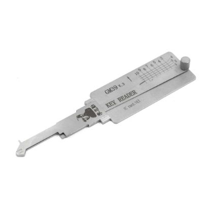 New Original Lishi GM39 V.3 2 in 1 Auto Pick and Decoder For GM Without Sidebar | Emirates Keys