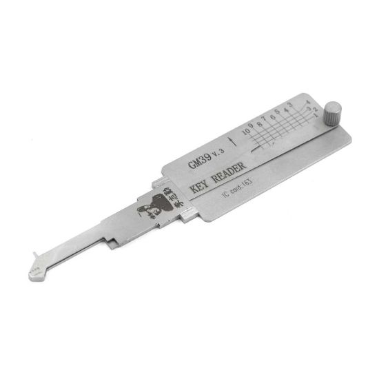 New Original Lishi GM39 V.3 2 in 1 Auto Pick and Decoder For GM Without Sidebar | Emirates Keys