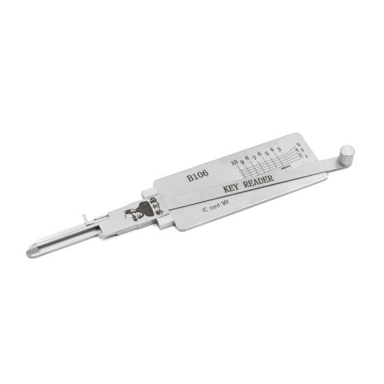 New Original Lishi B106 B107 (Non-warded) Direct Key Reader / Decoder for GM | Emirates Keys