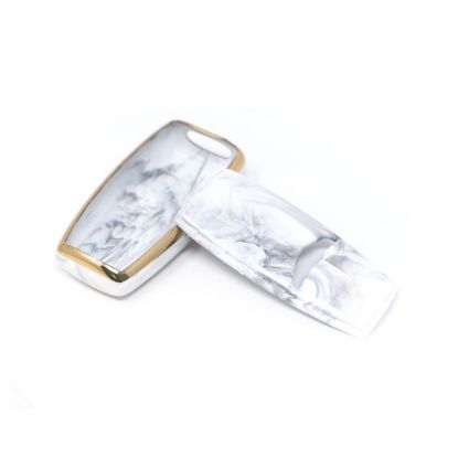New Aftermarket Nano High Quality Marble Cover For Hyundai Remote Key 6 Buttons White Color HY-I12J6B | Emirates Keys