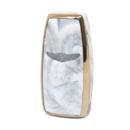 New Aftermarket Nano High Quality Marble Cover For Hyundai Remote Key 8 Buttons White Color HY-I12J8A | Emirates Keys