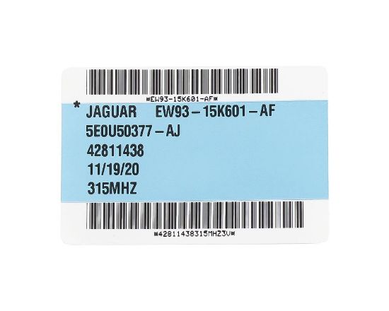 Brand New Jaguar Genuine Smart Key 5 Button 315MHz HK83-15K601-AC HK8315K601AC / EW93-15K601-AF | Emirates Keys