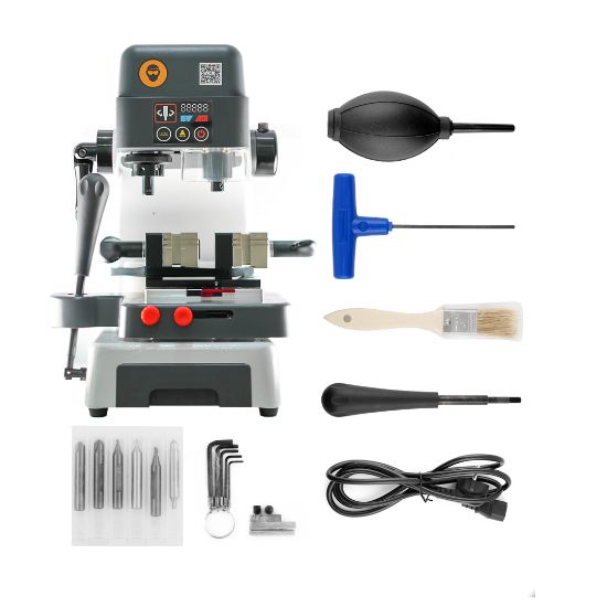 New GLADAID GL-1089-W Taiwan Duplicating Key Cutting Multi-functional key clamp can be used to common flat dimple key & snake / profile cutting keys like KABA, KESO & Benz.