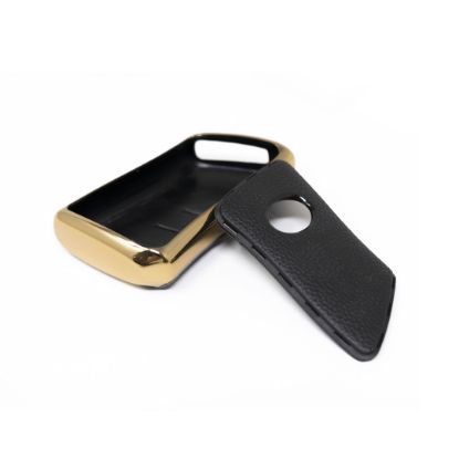 New Aftermarket Nano High Quality Gold Leather Cover For Lexus Remote Key 43 Buttons Black Color LXS-B13J3 | Emirates Keys