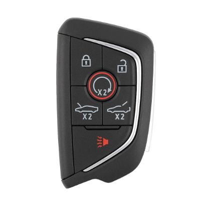 Chevrolet Corvette 2020-2024 Genuine Smart Remote Key 5+1 Buttons 315MHz 13538855 / 13535127 / 13523804 / 13536986