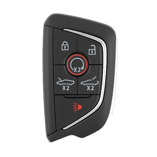 Chevrolet Corvette 2020-2024 Genuine Smart Remote Key 5+1 Buttons 315MHz 13538855 / 13535127 / 13523804 / 13536986