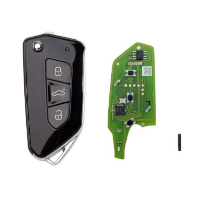 New XXhorse XKGA81EN All Black Style 3 Buttons Universal Wired Remote Key High Quality Best Price | Emirates Keys
